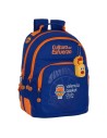 Safta Mochila Escolar Valencia Basket Azul Naranja 32 X 42 X 15 Cm
