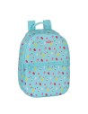 Mochila Escolar Safta Turquesa