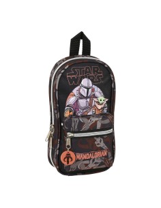 safta_plumier_mochila_the_mandalorian_the_guild_negro_marrón_(12_x_23_x_5_cm)_8412688425761_oferta