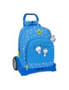 Safta Mochila Escolar Con Ruedas el Hormiguero Azul (32 X 42 X 15 Cm)