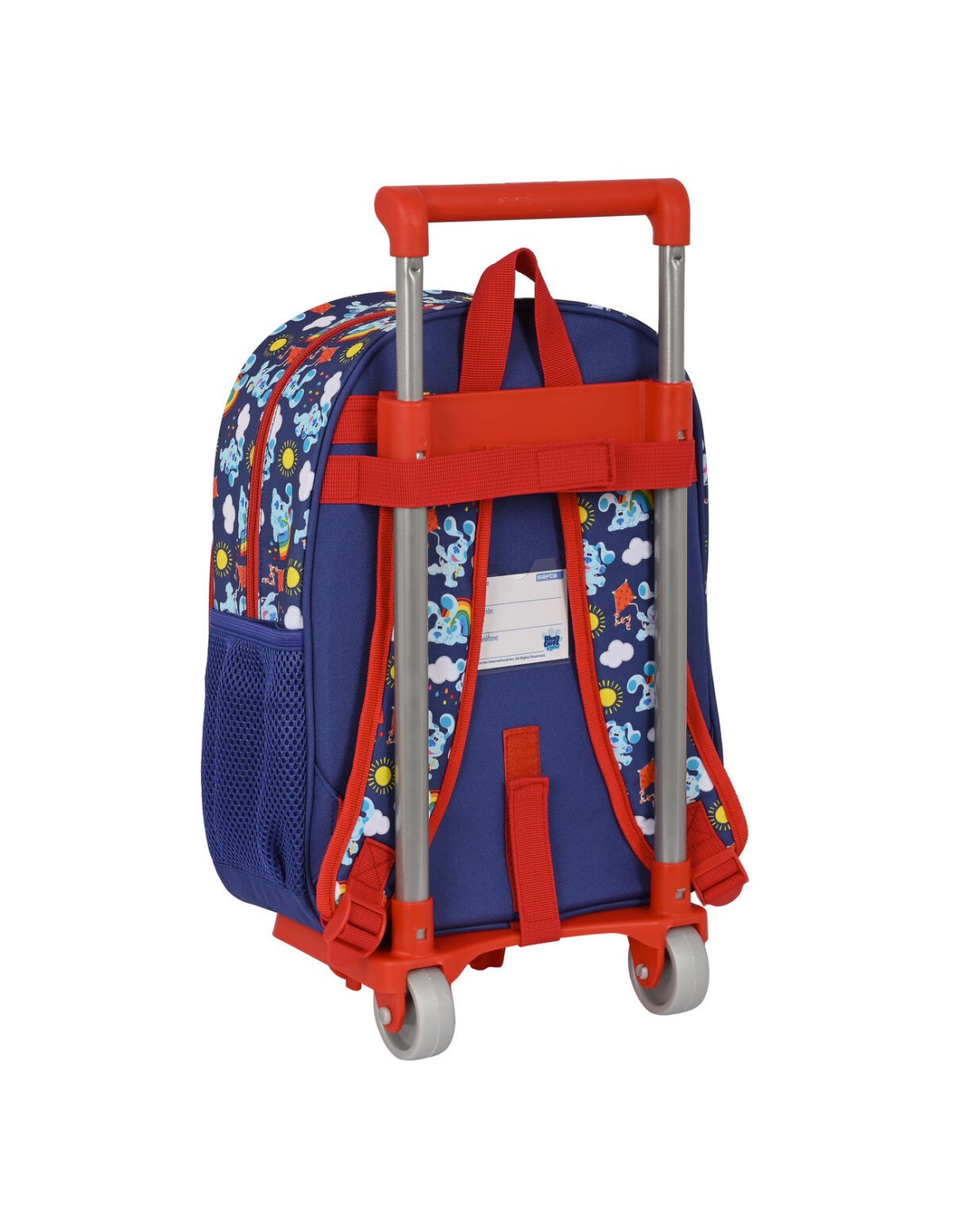 Safta, Sac à dos Adapt.Chariot Ladybug 26 x 34 x 11 cm Mixte enfant, multicolore, Estándar