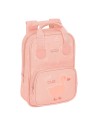 Mochila Escolar Safta Patito 20 X 28 X 8 Cm Rosa