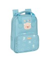 Mochila Escolar Safta Baby Bear 20 X 28 X 8 Cm Azul