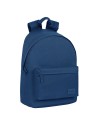 Mochila Escolar Safta 31 X 41 X 16 Cm Azul Marino