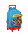 Safta Mochila Gde. C/ruedas Compact Extraible Superthings "rescue Force"