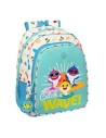 Safta Mochila Infantil Con Musica Adapt.carro Baby Shark "surfing"