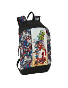 safta_mini_mochila_cremallera_vertical_avengers_"forever"_8412688523818_oferta