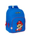 Safta Mochila Doble Adapt.carro Super Mario "play"