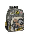 Safta Mochila de 33 Cm Adapt.carro Jurassic World "warning"