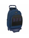 Safta Mochila 42cm Con Carro Extraible Tejido Reciblado de Blackfit8 Urban