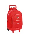 Safta Mochila 45cm Trolley Con Ruedas Compact Extraible Simple de Sevilla Fc