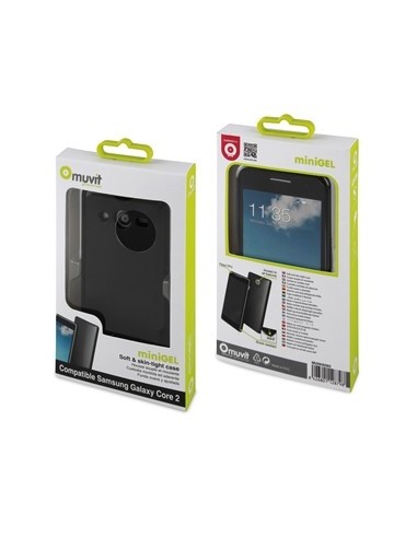 funda minigel negra samsung galaxy core 2 muvit (MUSKI0393) 8426801128798