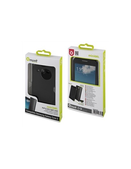 funda minigel negra samsung galaxy core 2 muvit (MUSKI0393) 8426801128798