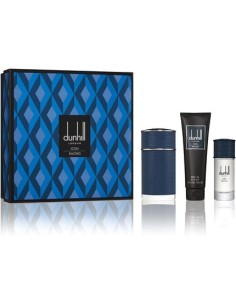 Dunhill Icon Racing Blue Set Regalo 100ml Eau de Parfum + 30ml Eau de Parfum + 90ml Gel de Ducha