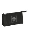 Safta Portatodo Triple The Mandalorian Negro (22 X 12 X 3 Cm)