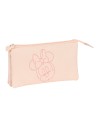 Safta Portatodo Triple Minnie Mouse Baby Rosa (22 X 12 X 3 Cm)
