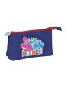 Safta Portatodo Triple Blue's Clues Azul Marino (22 X 12 X 3 Cm)
