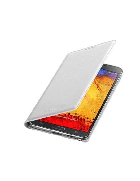 Samsung O8EFWN750BWEG - Funda flip para Samsung Galaxy Note 3 Neo N750, blanco: Kiwiku.com: Electrónica