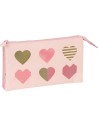 Safta Portatodo Triple Glowlab "hearts"