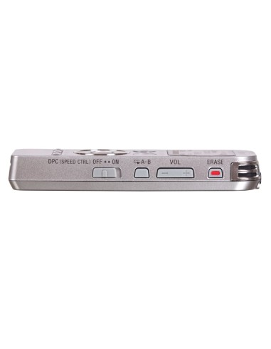 Sony ICDUX533S.CE7 - Grabadora de voz estéreo, reproductor de música y USB 3 en 1, color plateado: Kiwiku.com: Oficina y papele