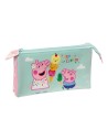 Safta Portatodo Triple Peppa Pig "ice Cream"