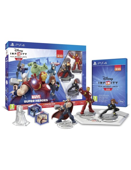 Disney Infinity: Marvel Super Heroes. Starter Pack 2.0: playstation 4: Kiwiku.com: Videojuegos