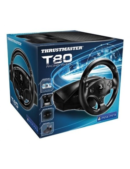 Guillemot - Volante Thrustmaster Oficial T80 RW (PS4): Guillemot: Kiwiku.com: Videojuegos