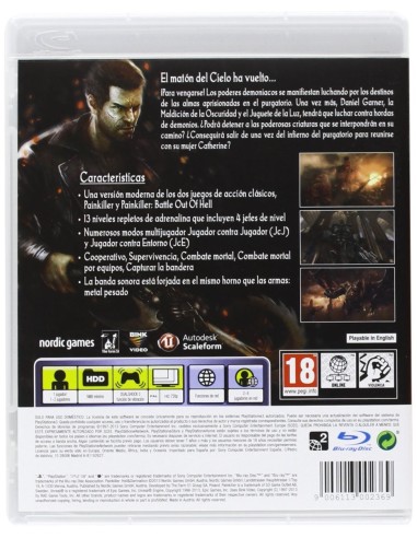 Painkiller Hell amp Damnation: Playstation 3: Kiwiku.com: Videojuegos