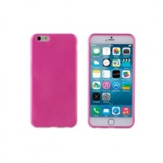 Funda minigel rosa apple iphone 6 5.5 muvit