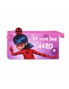 Safta Estuche Portatodo Triple de Ladybug
