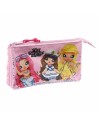 Safta Estuche Portatodo Triple de Nanana Surprise Sparkles