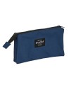 Safta Estuche Portatodo Triple Tejido Reciblado de Blackfit8 Urban