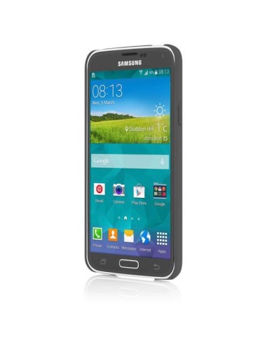 Incipio Feather - Carcasa para Samsung Galaxy S5, color gris - Electrónica - Kiwiku.com
