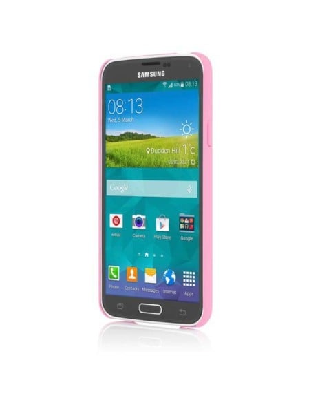 Incipio Funda Feather para Samsung Galaxy S5 - Light Pink (SA-527-PNK) 0840076123063 kiwiku