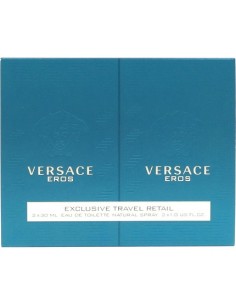 Versace Eros Set De Regalo 2 X 30ml Eau De Toilette Para Hombre - Kiwiku   2