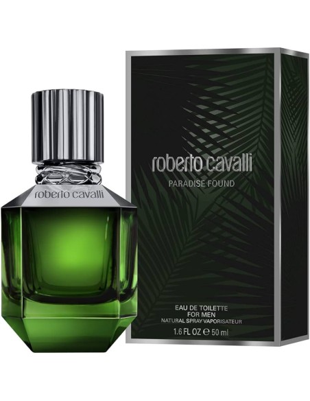 Roberto Cavalli Paradise Found For Men Eau de Toilette 50ml Spray