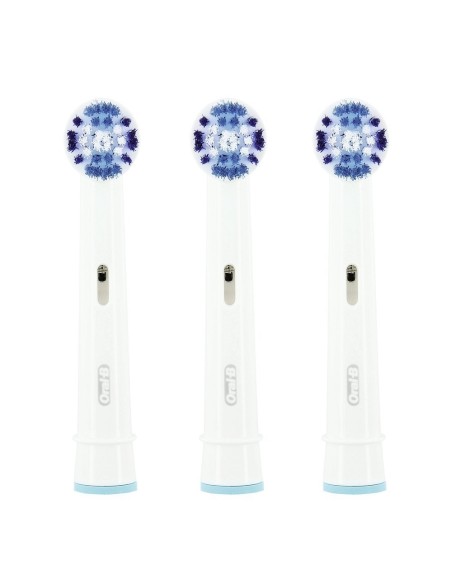 Oral-B - Pack de 3 cabezales para cepillos de dientes recargables - Precision Clean EB20: Kiwiku.com: Salud y cuidado personal