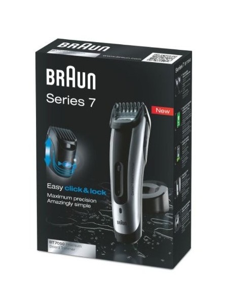 Braun - Cortapelo-barbero (recargable, 40 minutos, 6 posiciones, cabezal barba corte 1-11 mm, cabezal cabello corte 10-20 mm),