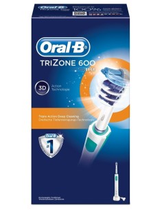 Oral-B TriZone 600 - Cepillo dental eléctrico, cabezal móvil, temporizador profesional de 2 minutos: Kiwiku.com: Salud y cuidad 2