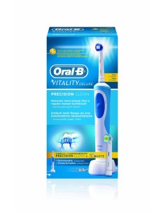Oral-B - Cepillo de dientes recargable Vitality Precision Clean Deluxe - con temporizador integrado 2