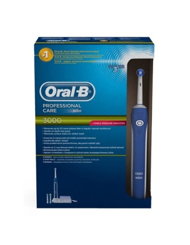 Oral-B Professional Care 3000 - Cepillo de dientes eléctrico recargable: Kiwiku.com: Salud y cuidado personal