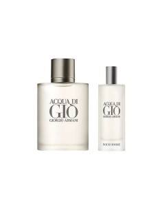 Giorgio Armani Acqua Di Gio Christmas Set Regalo 50ml Eau de Toilette + 15ml Eau de Toilette
