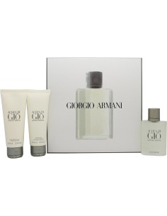 Giorgio Armani Acqua Di Gio Set de Regalo 50ml Eau de Toilette + 75ml Gel de Ducha + 75ml Bálsamo Aftershave