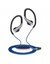 Sennheiser ocx 685i - auriculares de clip, color negro plateado/azul