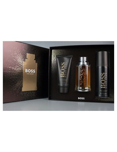Hugo Boss Boss The Scent For Him Eau de Toilette 100ml + Desodorante Vaporizador 150ml + Gel de Ducha100ml para Hombre
