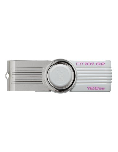 Kingston DataTraveler 101 DT101G2/128GB - Memoria USB (generación 2, 128 GB), blanco: Kingston: Kiwiku.com: Informática