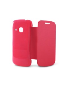 Ksix B8474FU80R - Funda folio con carcasa trasera para Samsung Galaxy Mini II, rosa: Kiwiku.com: Electrónica