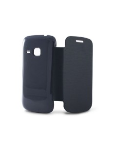 Ksix B8474FU80AZ - Funda folio con carcasa trasera para Samsung Galaxy Mini II, azul marino - Electrónica - Kiwiku.com