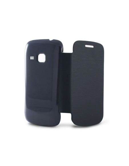 Ksix B8474FU80AZ - Funda folio con carcasa trasera para Samsung Galaxy Mini II, azul marino - Electrónica - Kiwiku.com