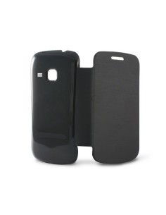 Ksix B8474FU80 - Funda folio con carcasa trasera para Samsung Galaxy Mini II, negro - Electrónica - Kiwiku.com